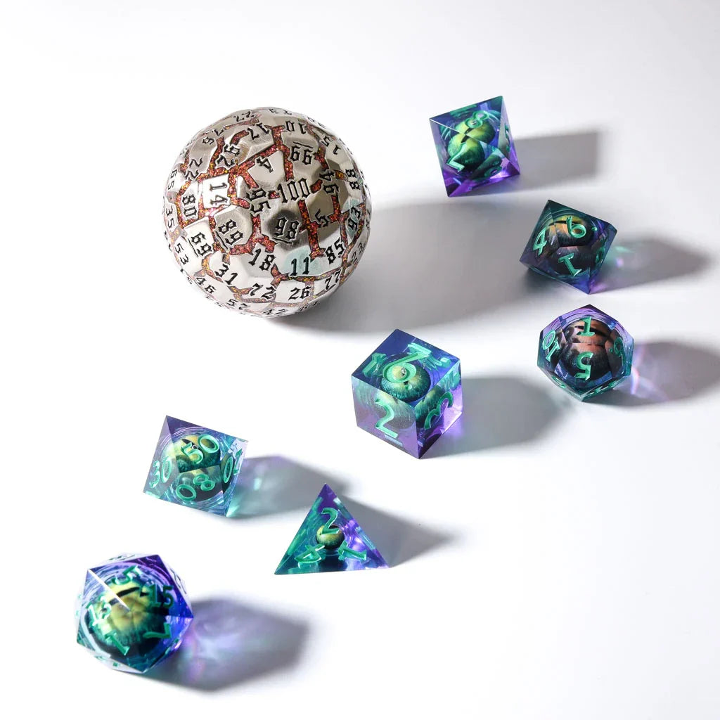 Infernal Steel | 50mm D100 | Metal - DICE
