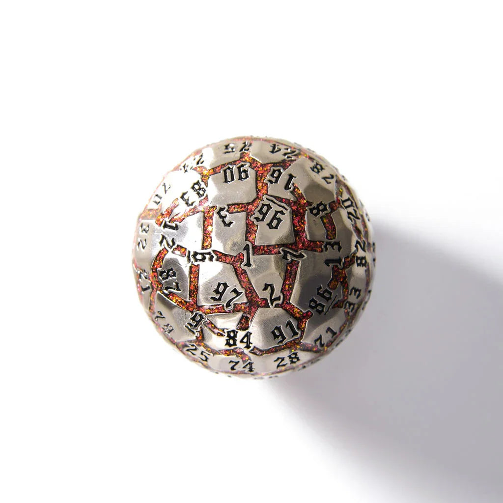 Infernal Steel | 50mm D100 | Metal - DICE