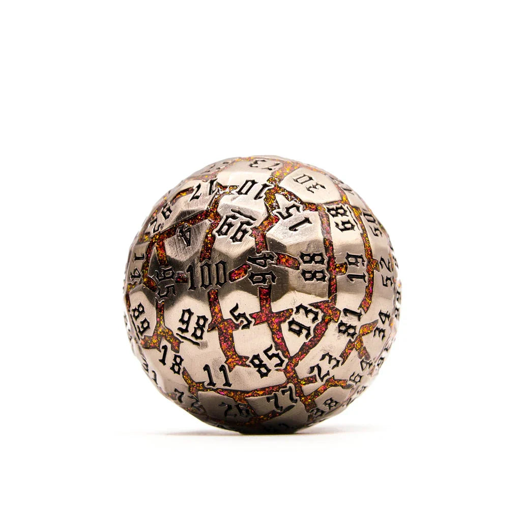 Infernal Steel | 50mm D100 | Metal - DICE