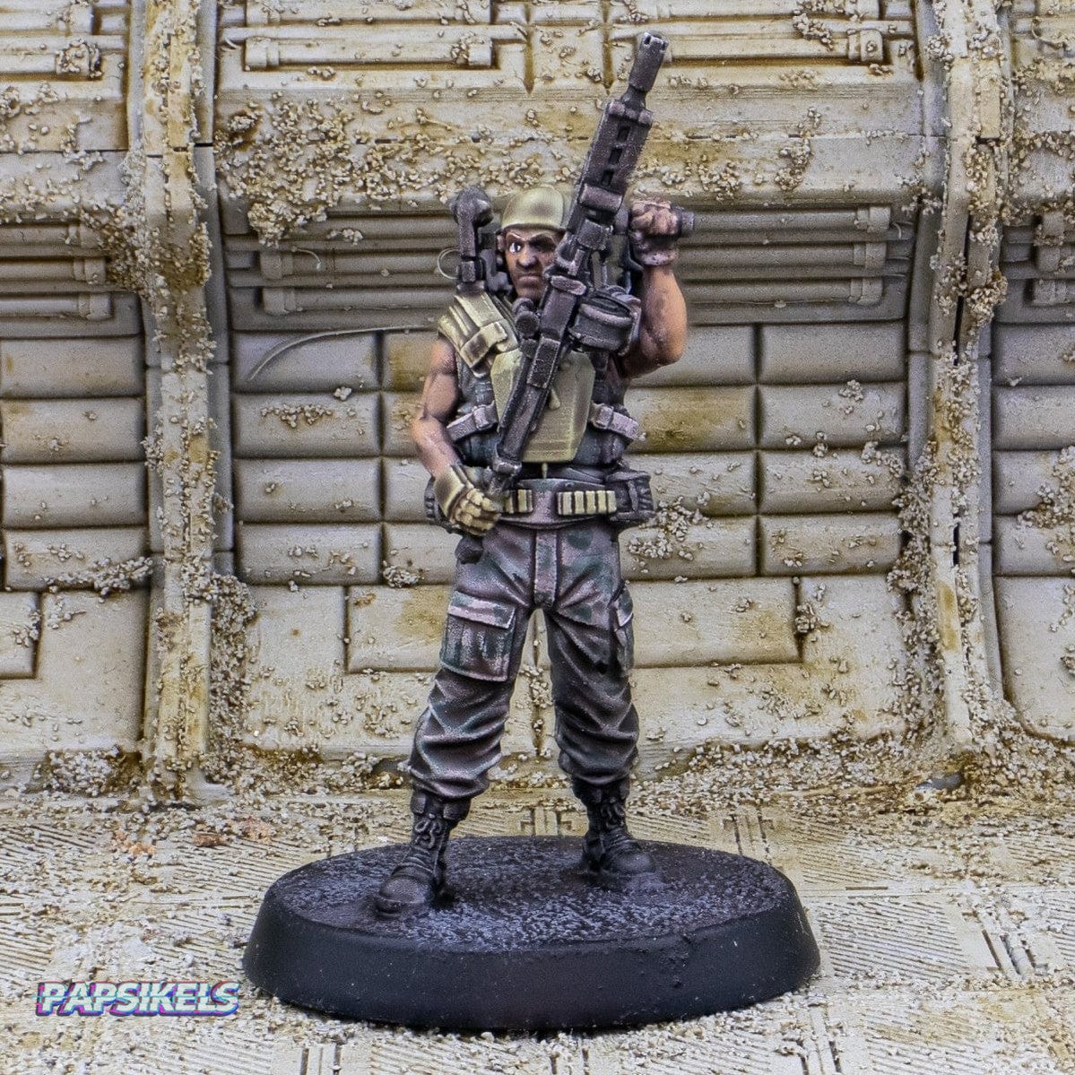 We Print Miniatures Science Fiction Jake Roberts Alien Marine Miniature