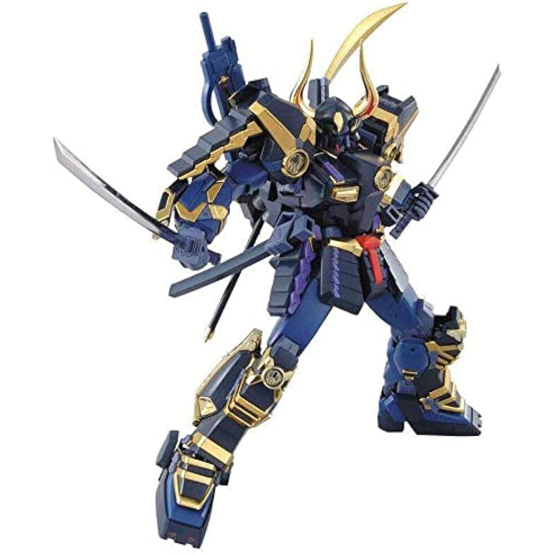 Jolof Store Action Figures Bandai Hobby BAN163119 MUSHA GUNDAM MK-II Gunpla Master Grade Model Kit, Gold