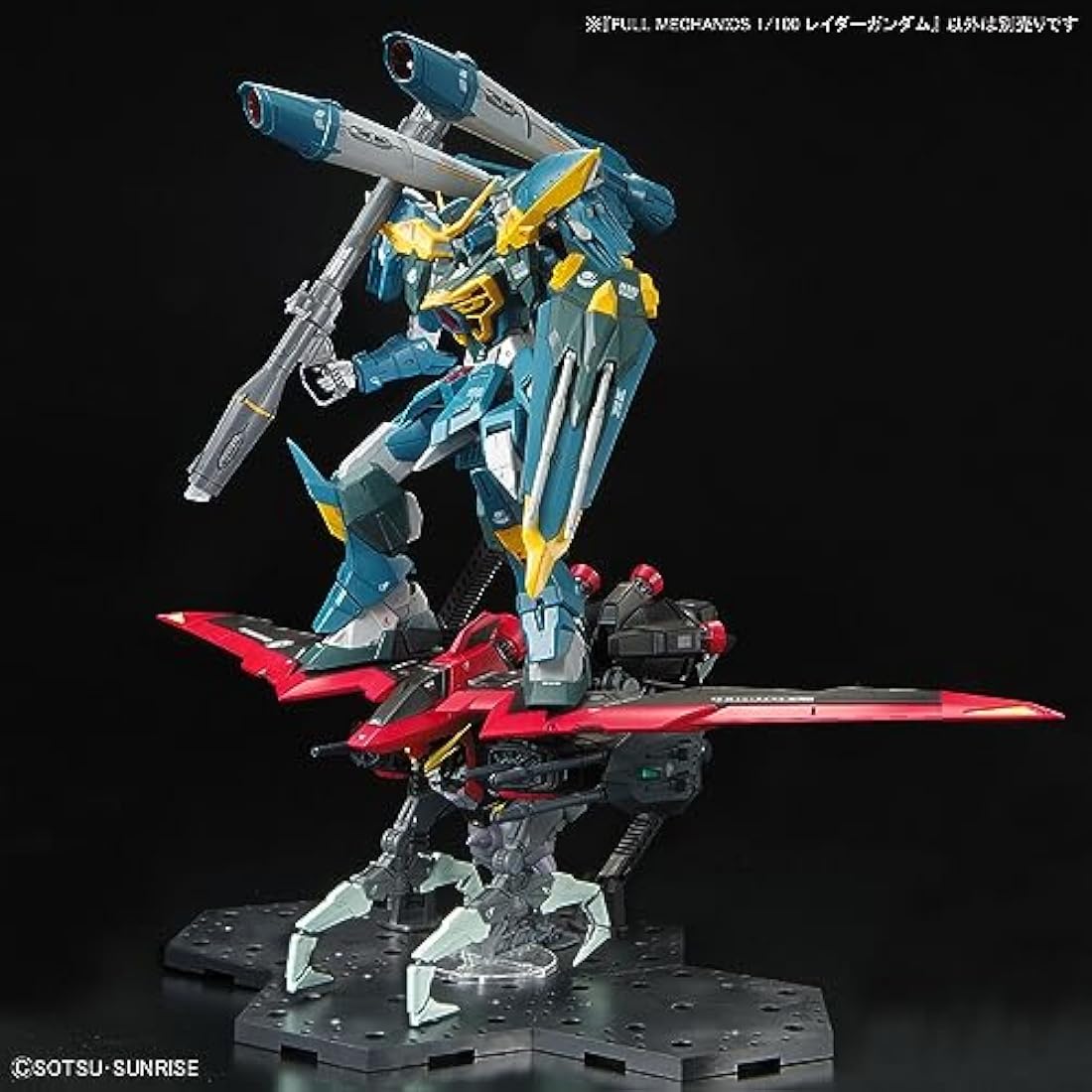 Jolof Store Figures BANDAI 1/100 Full Mechanics GAT-X370 Raider Gundam