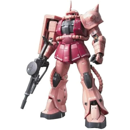 Jolof Store Figures Bandai 83214P # 2 MS-06S Char's Zaku II Mobile Suit Gundam, Hobby RG 1/144 Model Kit, S
