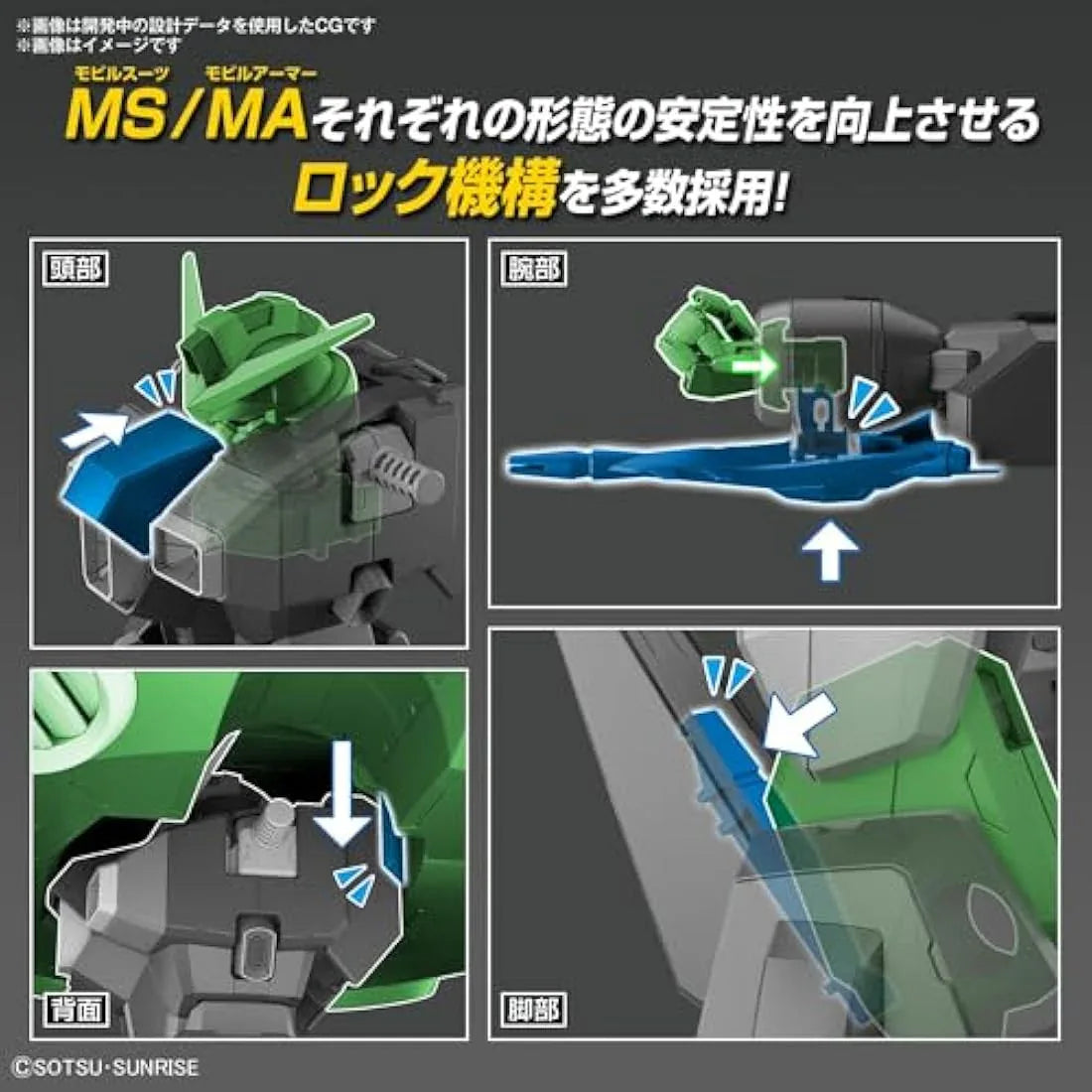 Jolof Store Figures BANDAI SPIRITS - Gundam - HG 1/144 Destroy Gundam - Model Kit