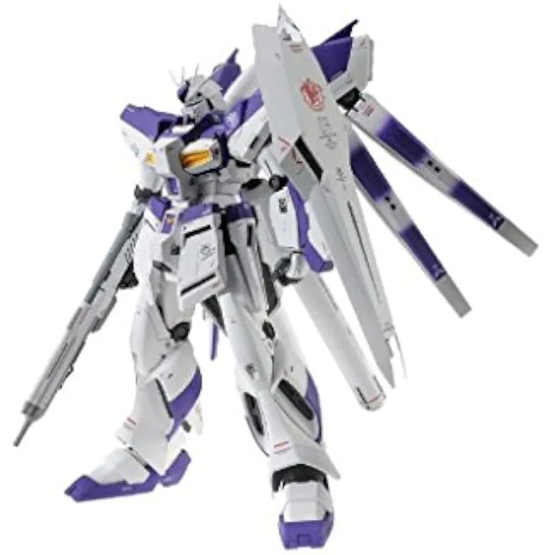 Jolof Store Robot Kits BANDAI SPIRITS BAN192078 Hi-Nu Gundam Ver.Ka Char Aznable Gunpla Model Building Kit High Grade, Blue, S