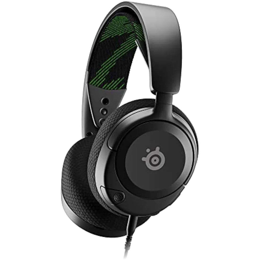Jolof Store SteelSeries Arctis Nova 1X Xbox Series X/S Gaming Headset - Hi-Fi Drivers - 360° Spatial Audio - AirWeave Memory Foam Ear Cushions - Lightweight - Also compatible with PC, PS5, PS4 - Black