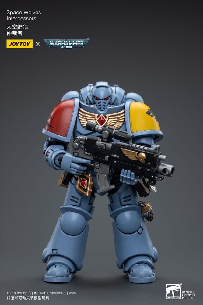 Collectibles Joy Toy Warhammer 40k: Space Wolves Intercessor 12cm 6973130376625