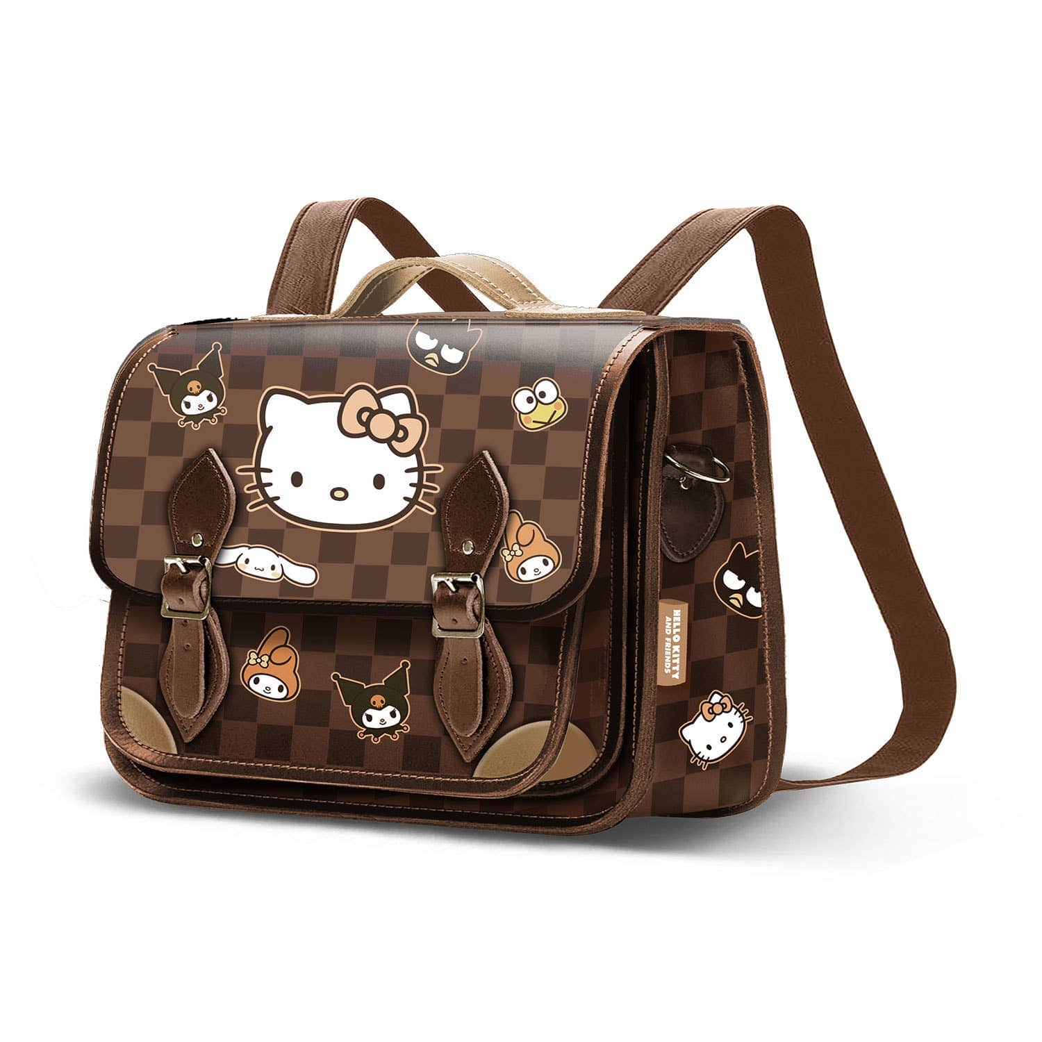 KARACTERMANIA BackPack Hello Kitty Squares-Satchel Shoulder Bag-Backpack