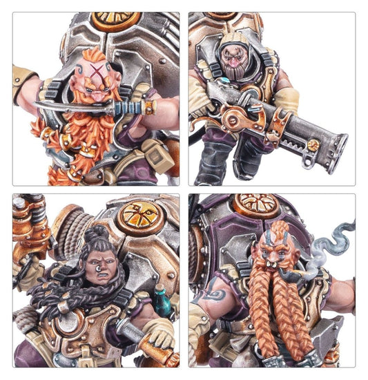 GW Models Kharadron Overlords: Vongrim Harpoon Crew 5011921241378
