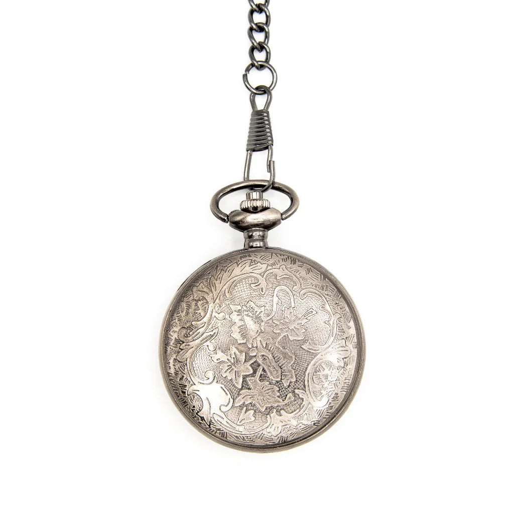 Kraken’s Keepsake | Pocket Watch Case | Ancient Silver - Pocket Watch