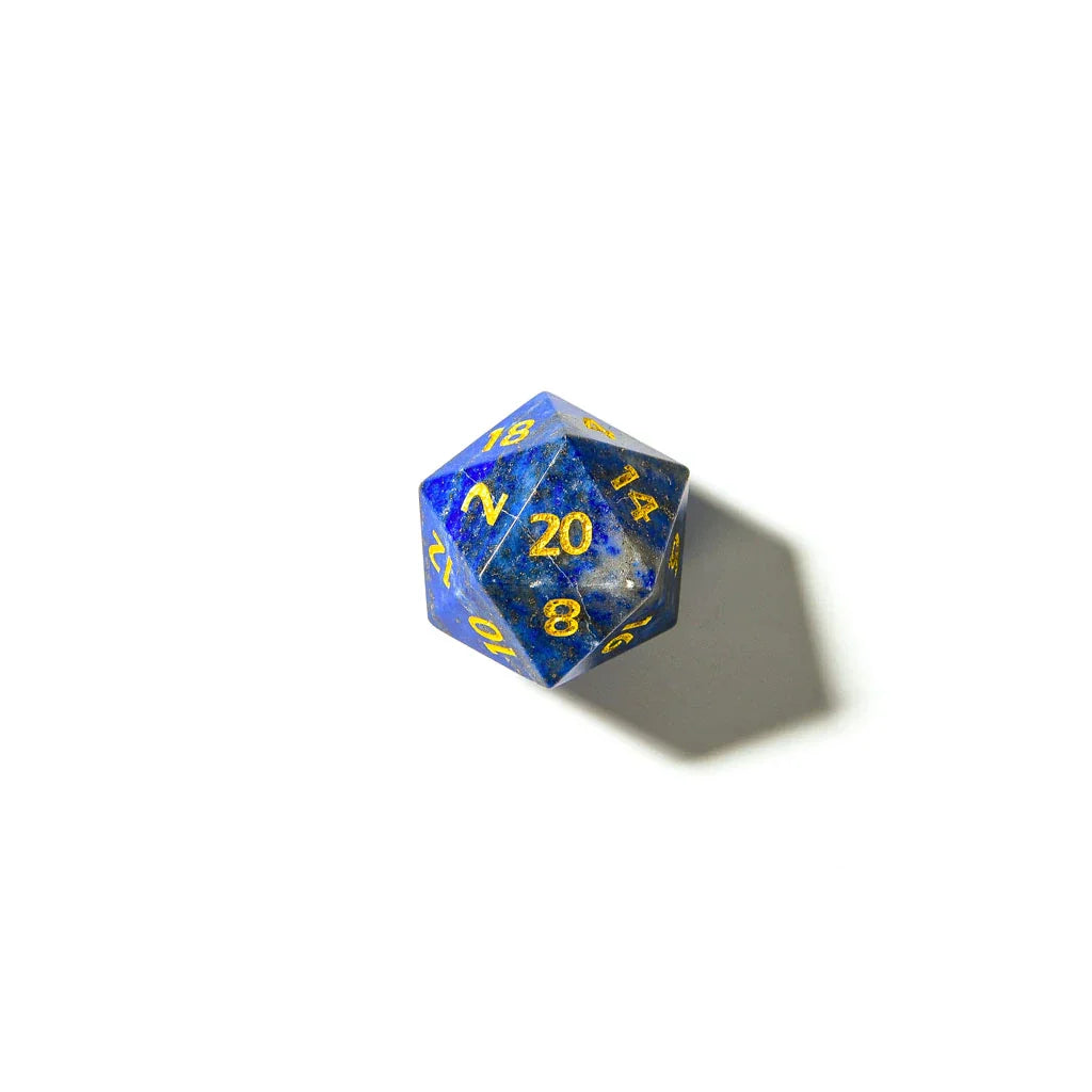 Lapis Lazuli | Natural Gemstone | 7 Piece Set - DICE