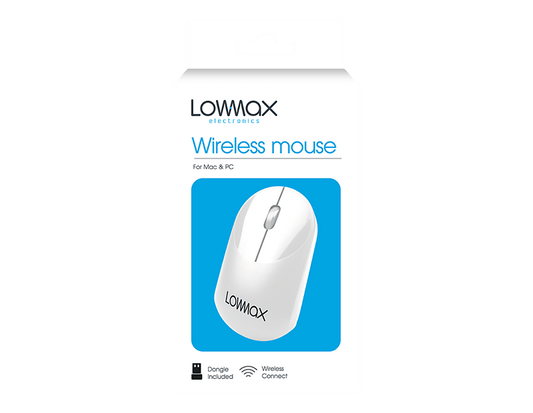 LMT-UK Mice Black Wireless Computer Mouse - 5056283865312