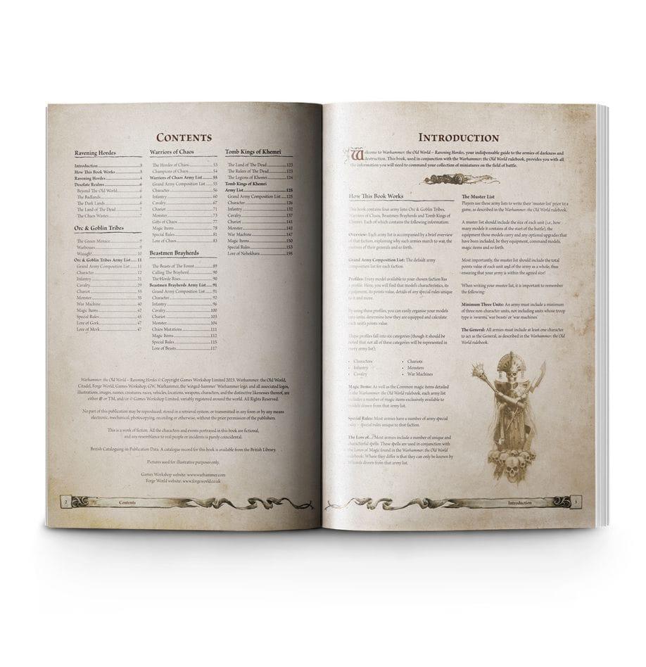 Loaded Dice Books Warhammer: The Old World - Ravening Hordes