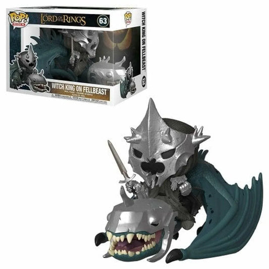 Loaded Dice Collectibles Lord of the Rings Funko POP! Witch King & Fellbeast 15cm