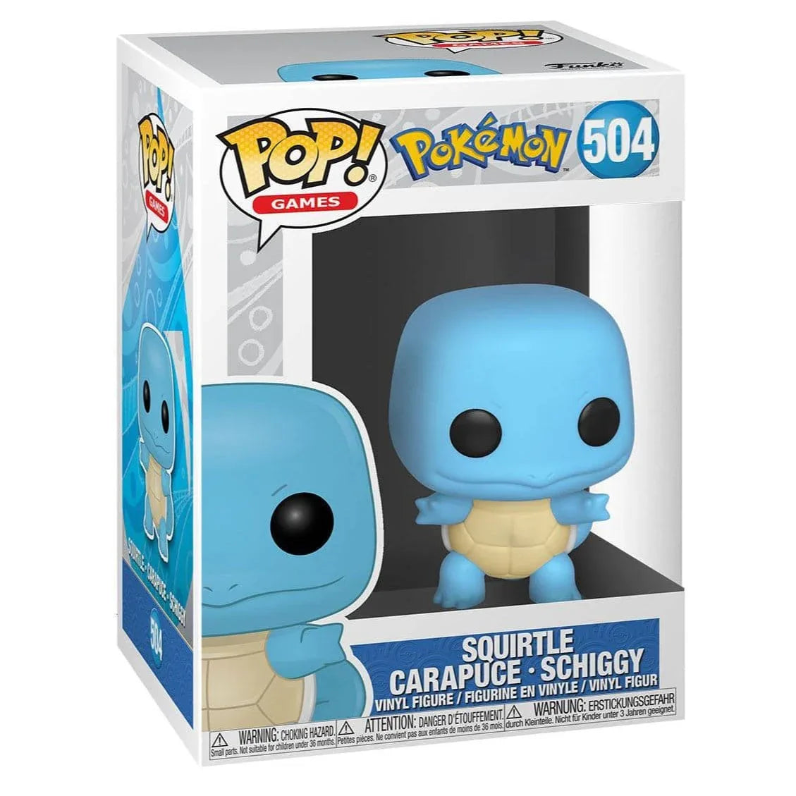 Loaded Dice Collectibles Pokemon Funko POP! Squirtle 9cm (504)