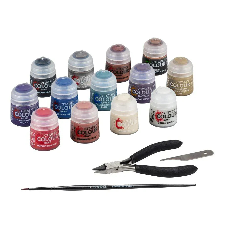 Loaded Dice Tools Warhammer 40,000: Paints & Tools Set