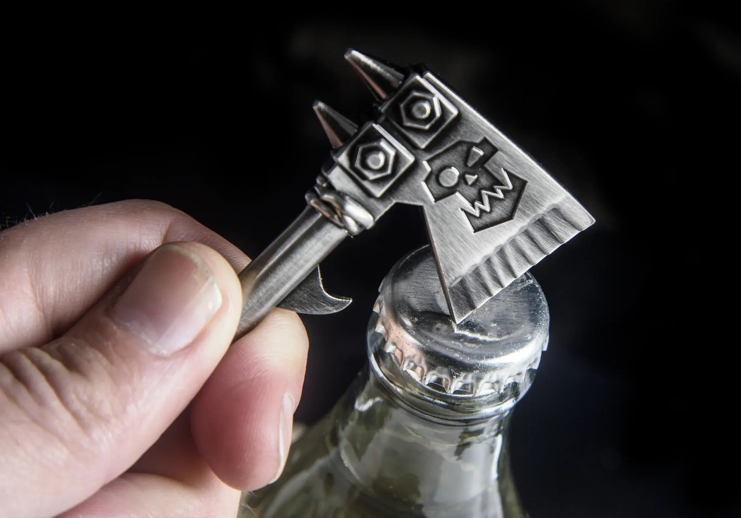 Loaded Dice Warhammer Ork Choppa Bottle Opener