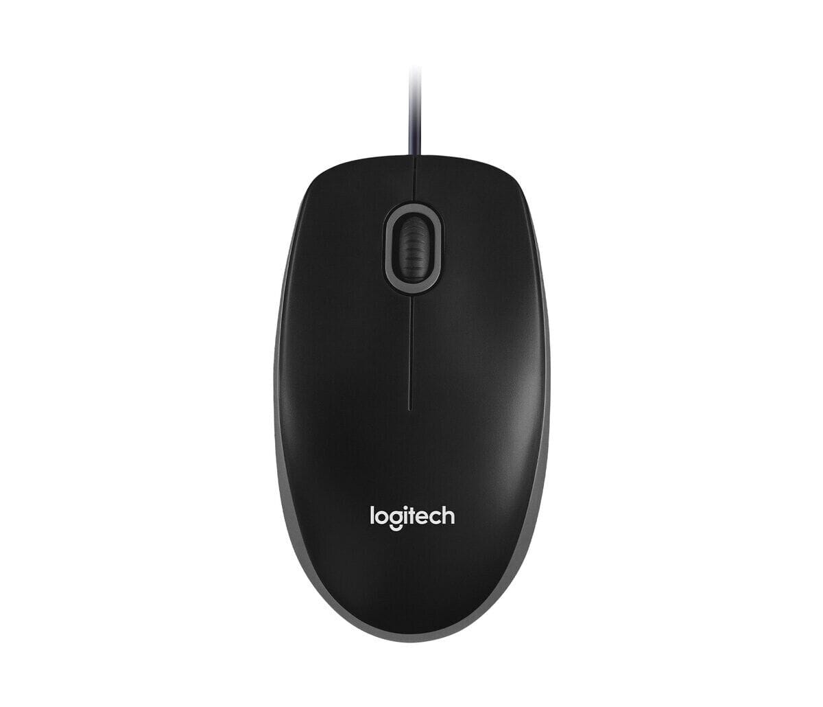 Logitech B100 Wired USB Optical Mouse Ambidextrous