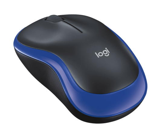 Logitech M185 Wireless Notebook Mouse with USB Nano Receiver - Purple Anime
