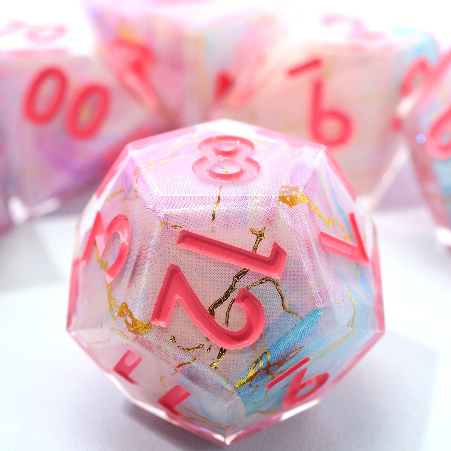 Tabletop Dominion DICE Lunaris Drift | Art Core Dice | 7 Piece Set