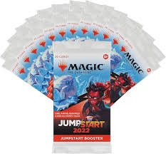 Trading Card Game Magic: The Gathering: Jump Start 2022 booster box with 2x boosters