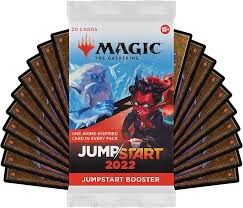 Trading Card Game Magic: The Gathering: Jump Start 2022 booster box with 2x boosters