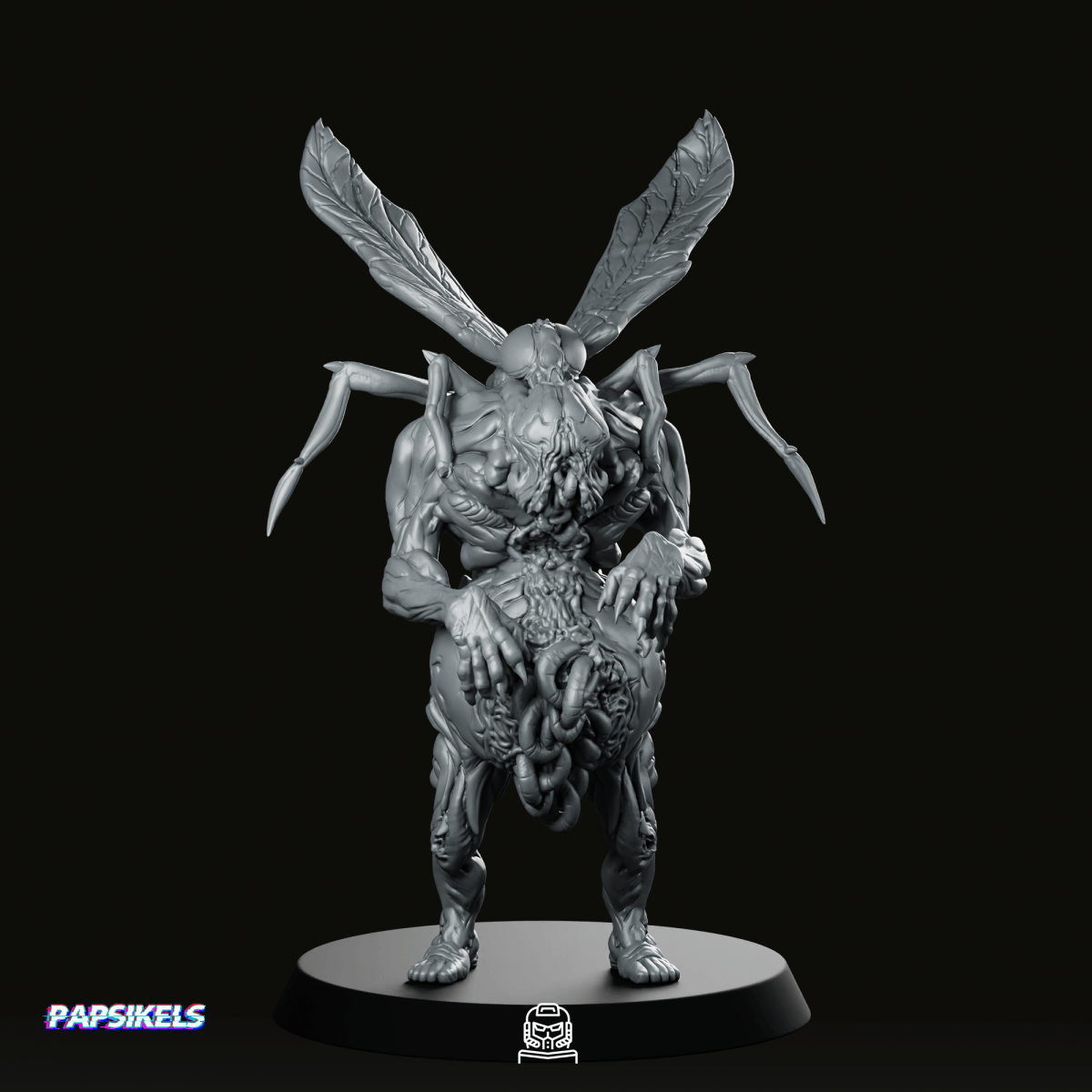 We Print Miniatures Science Fiction Malignant Fly Grail Thralls 2 Miniature