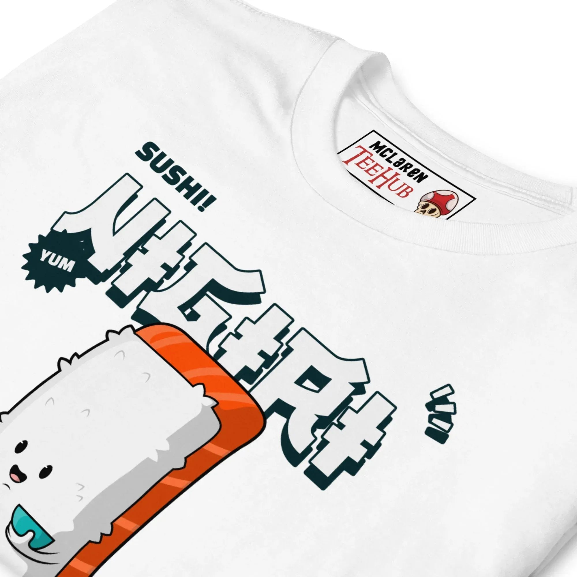 McLaren Tee Hub T-shirt Nigiri Sushi Lovers Club T-Shirt – Funny Japanese Food Tee