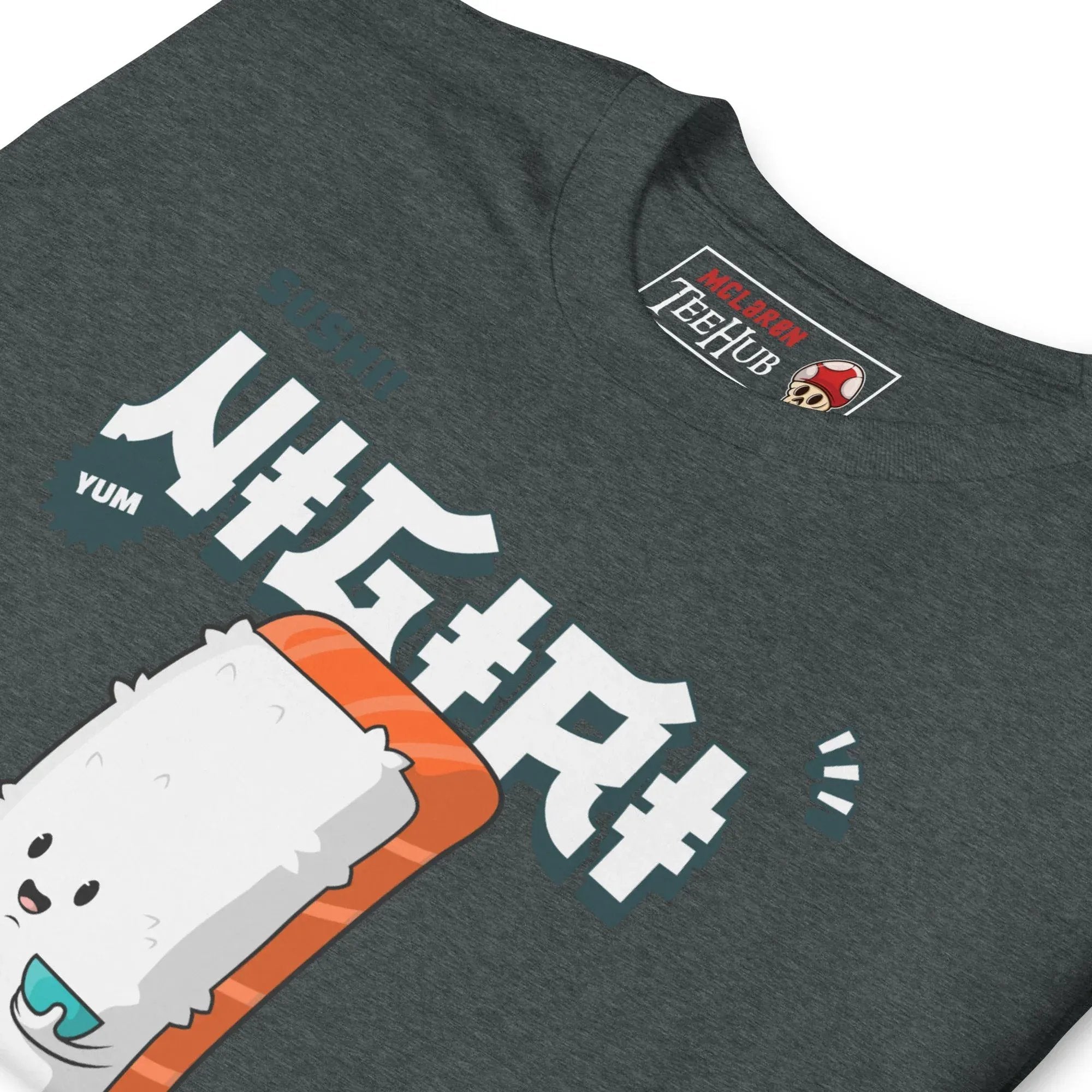 McLaren Tee Hub T-shirt Nigiri Sushi Lovers Club T-Shirt – Funny Japanese Food Tee