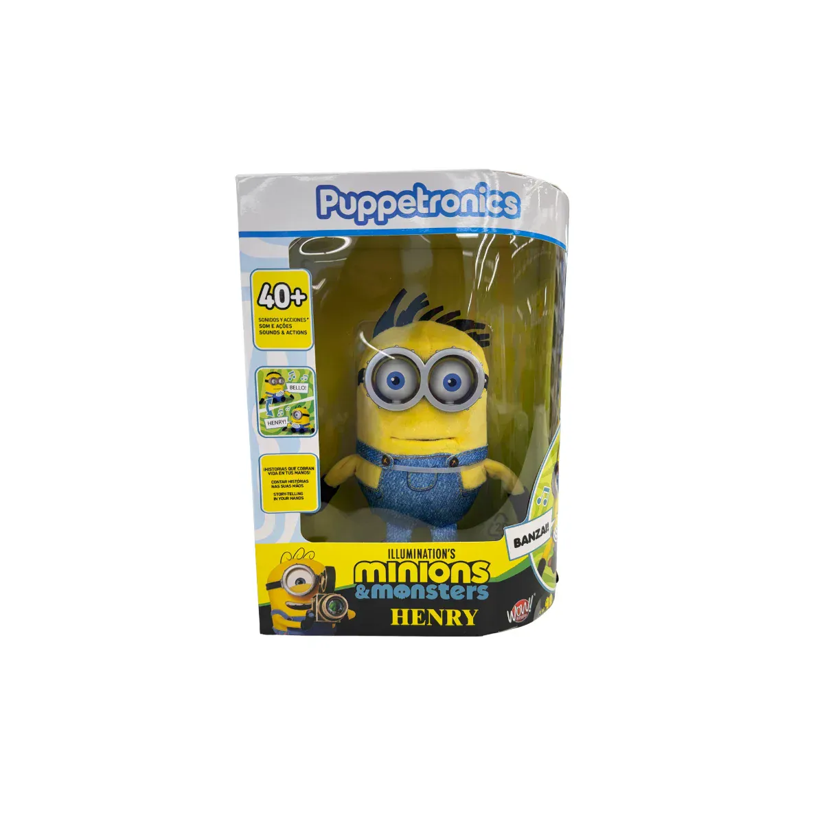 Universal Minions Henry Palm puppetronic 5055394029347