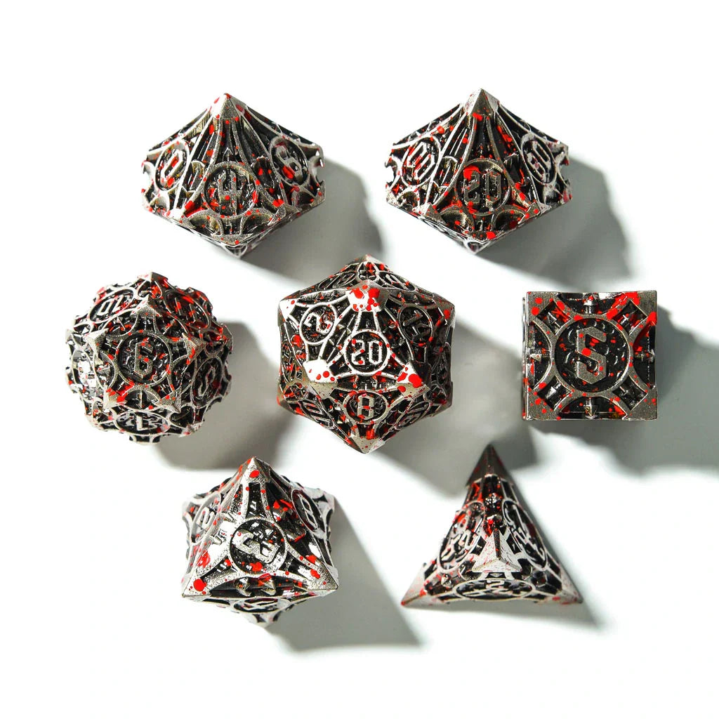 Mithril Massacre | Solid Metal | 7 Piece Set - DICE