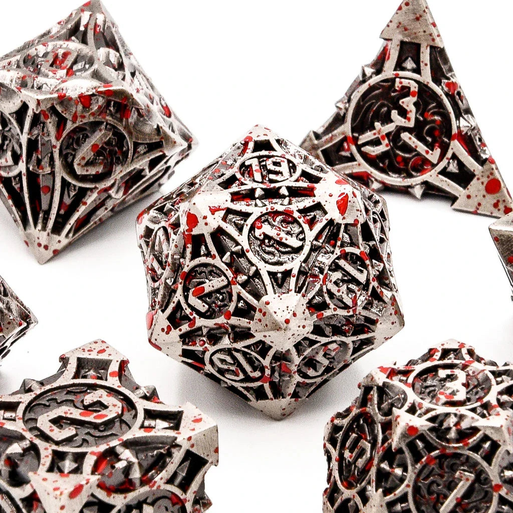 Mithril Massacre | Solid Metal | 7 Piece Set - DICE