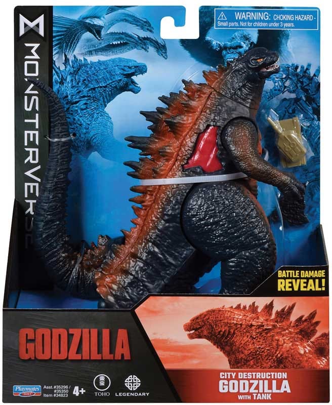 Action Figure MONSTERVERSE GODZILLA - CITY OF DESTRUCTION GODZILLA WITH TA 8056379135142
