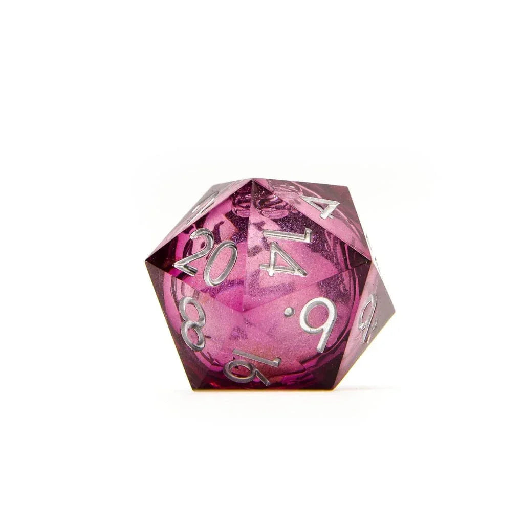 Tabletop Dominion DICE Moonbeam | 33mm D20 | Oversized Liquid Core