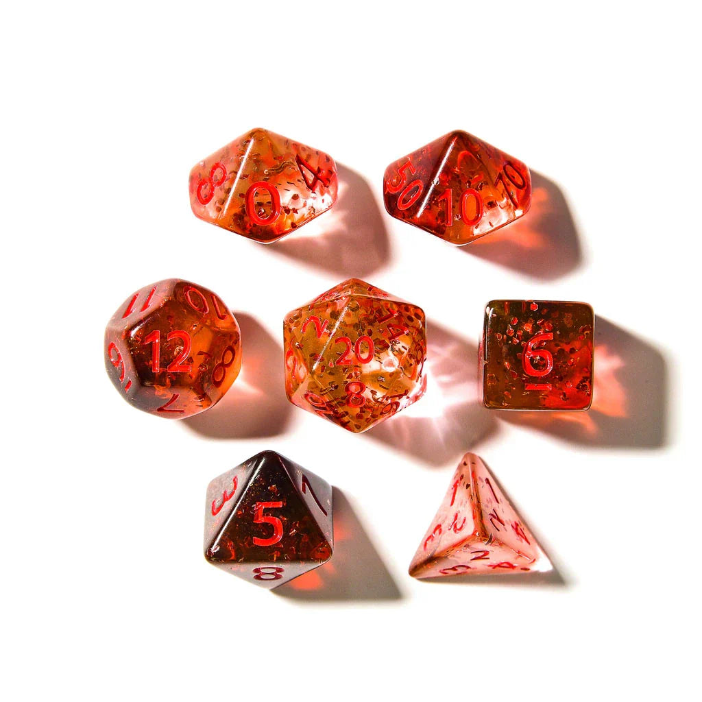 Mortal Wounds | Acrylic Dice | 7 Piece Set - DICE