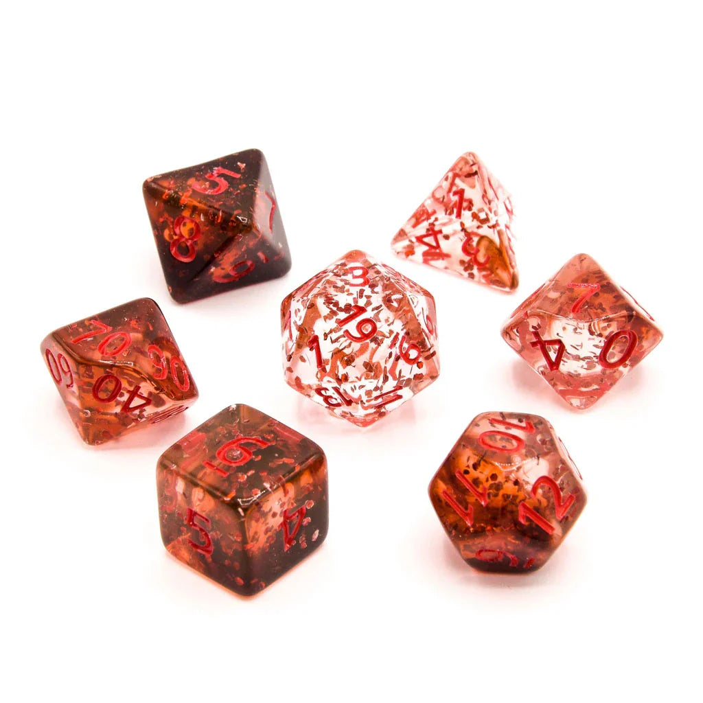 Mortal Wounds | Acrylic Dice | 7 Piece Set - DICE
