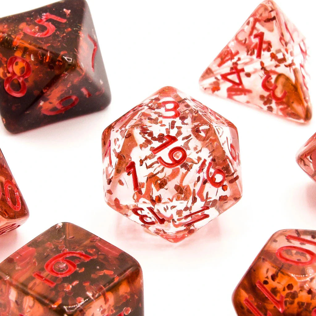 Mortal Wounds | Acrylic Dice | 7 Piece Set - DICE
