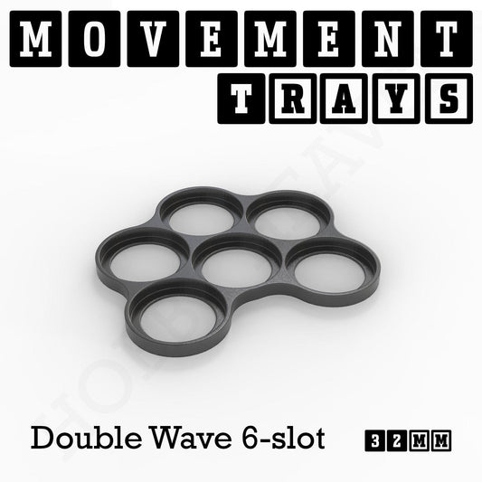 Movement Tray 32mm Movement Trays for Tabletop Games | Compatible with Popular Miniatures | Full Range