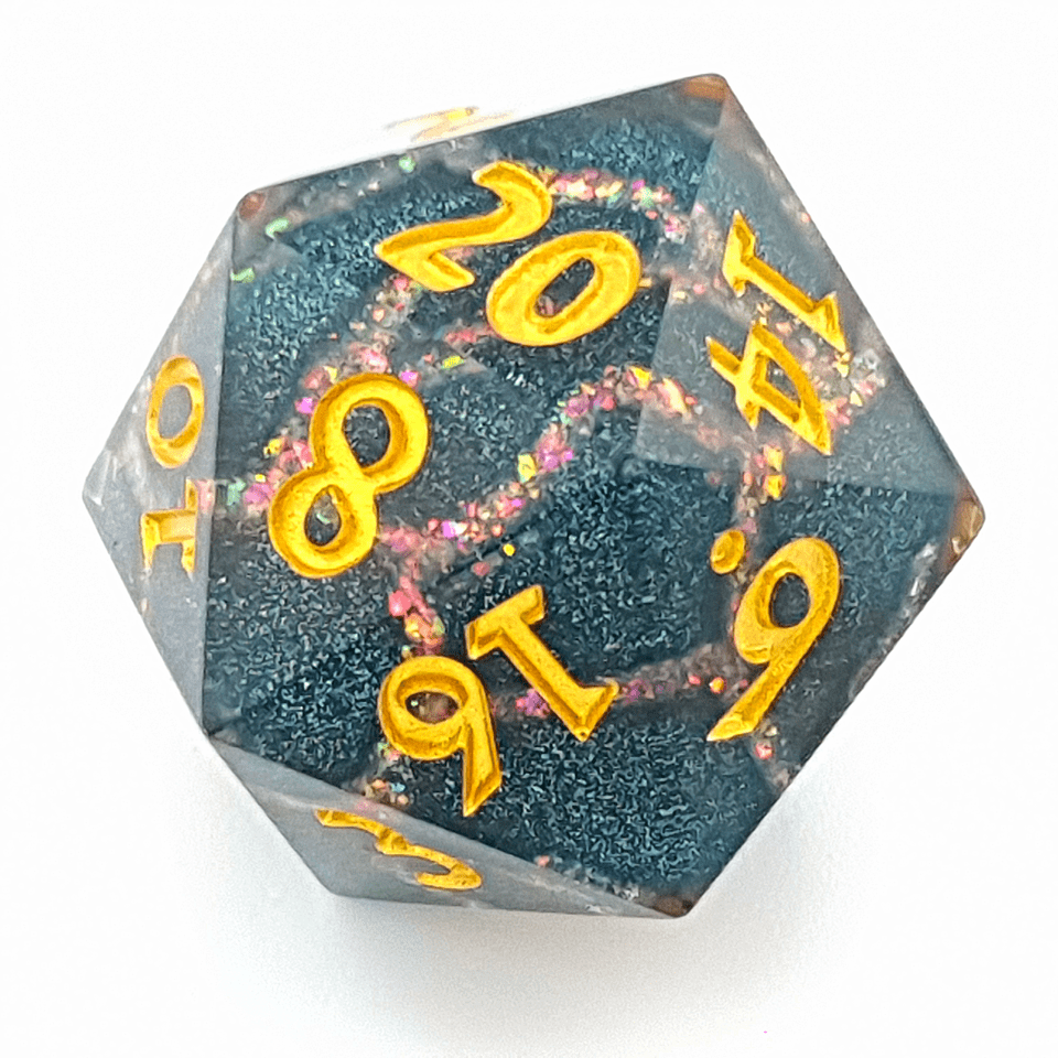 Tabletop Dominion DICE Nebulous Fracture | Art Core Dice | 7 Piece Set