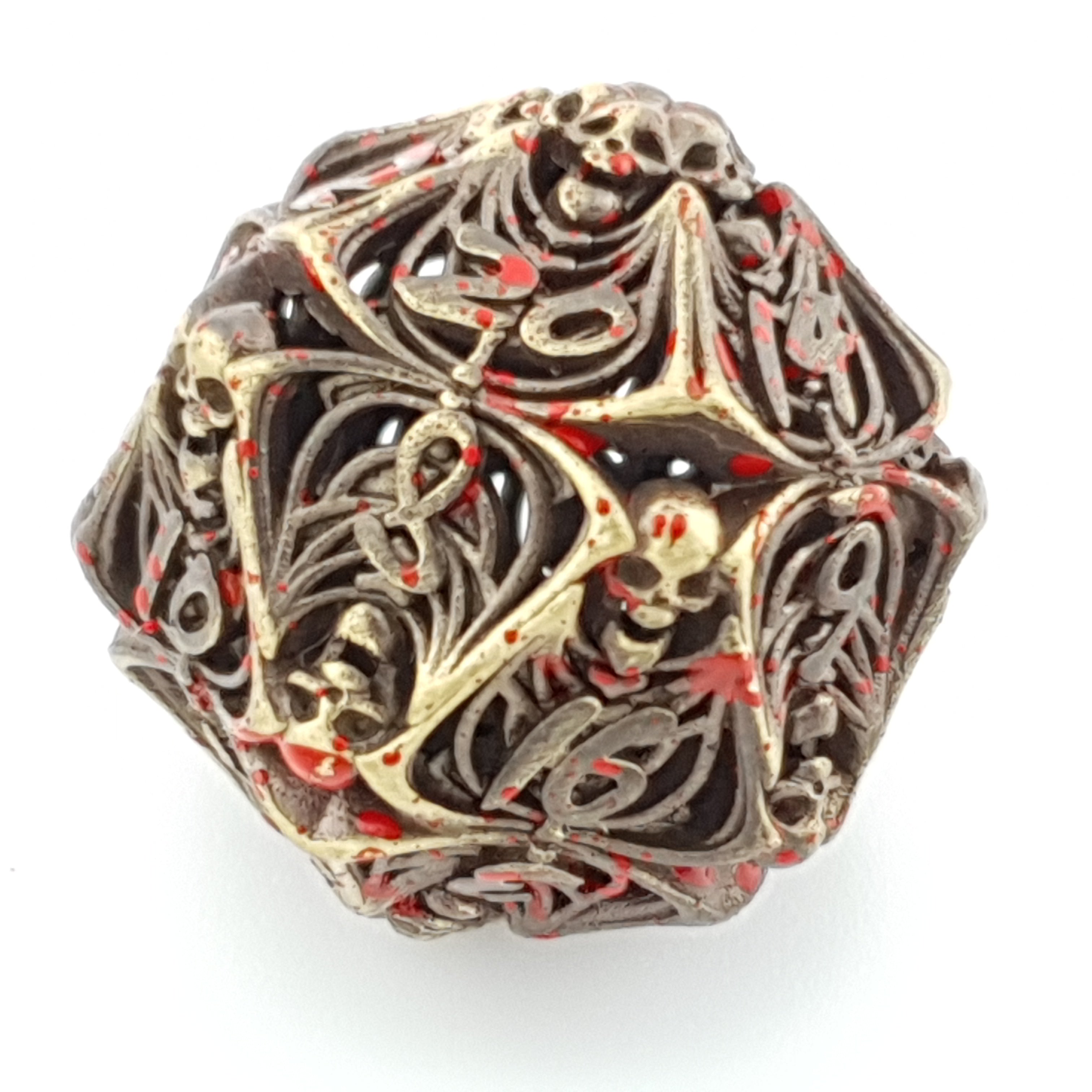 Necromancer’s Fortune | Hollow Metal Dice | 7 Piece Set - DICE