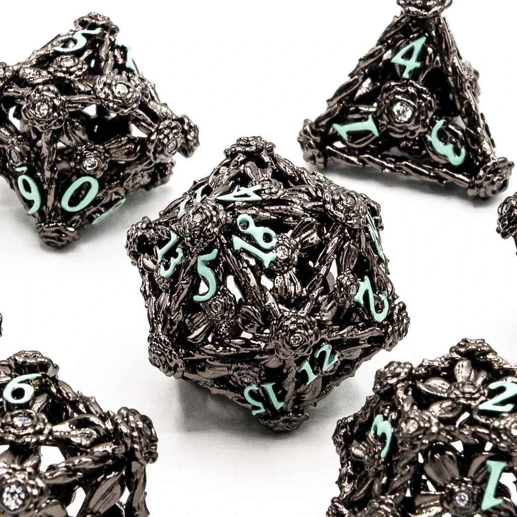 Nightbloom | Hollow Metal | 7 Piece Set - DICE