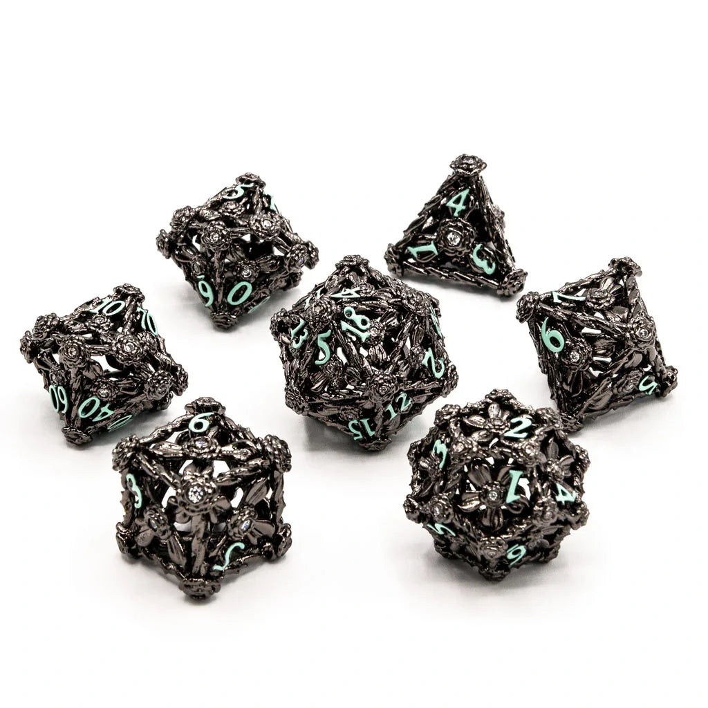 Nightbloom | Hollow Metal | 7 Piece Set - DICE
