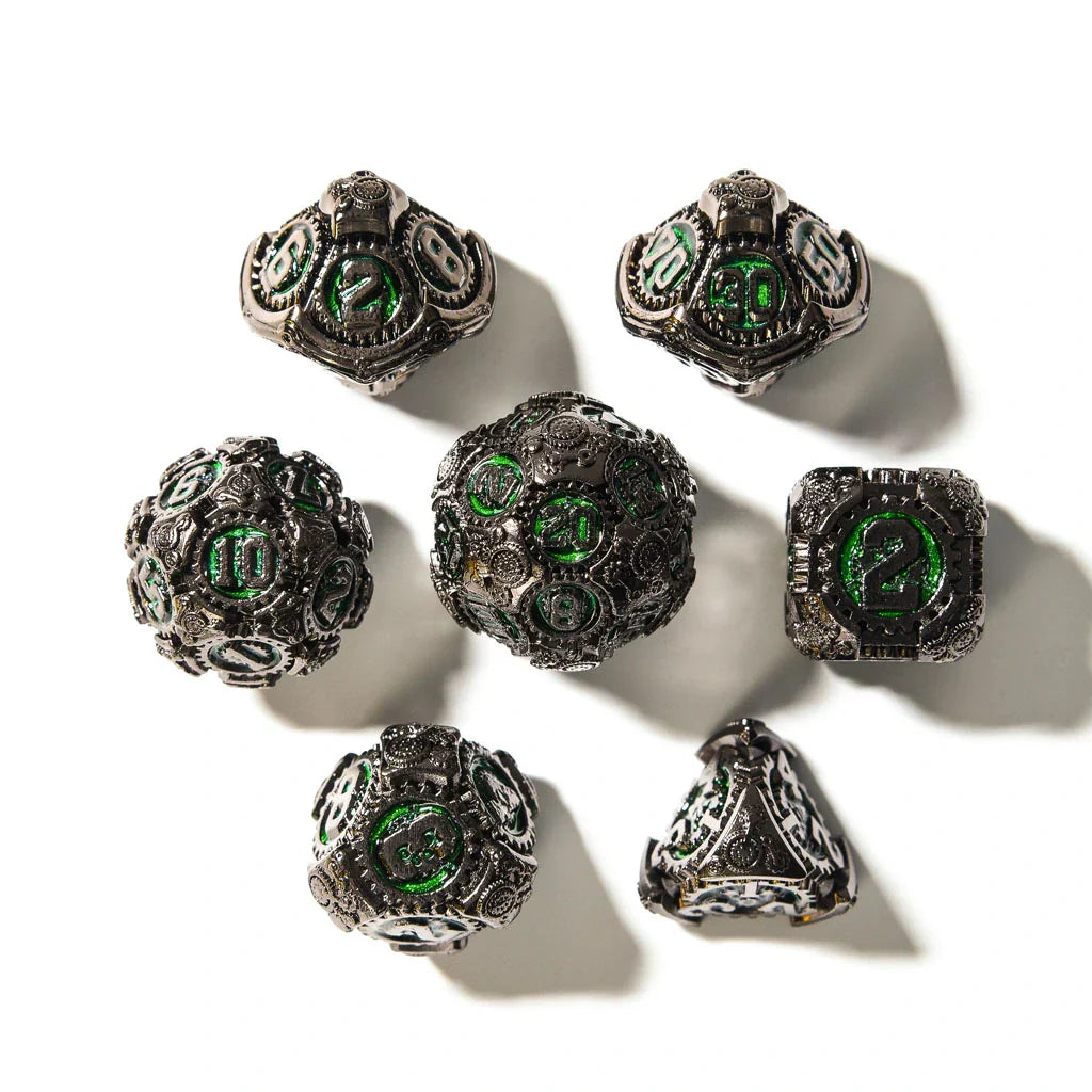 Nocturnal Contraptions | Solid Metal | 7 Piece Set - DICE