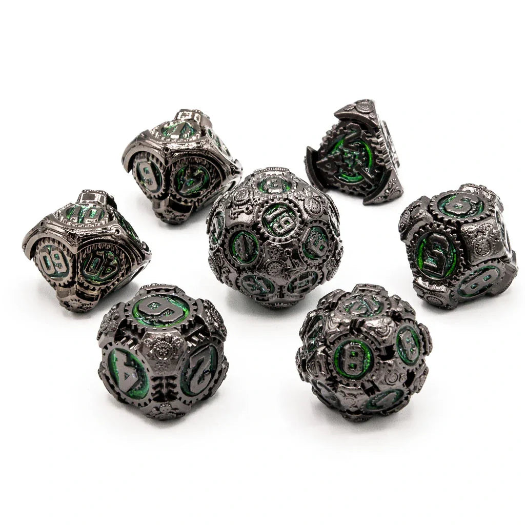 Nocturnal Contraptions | Solid Metal | 7 Piece Set - DICE