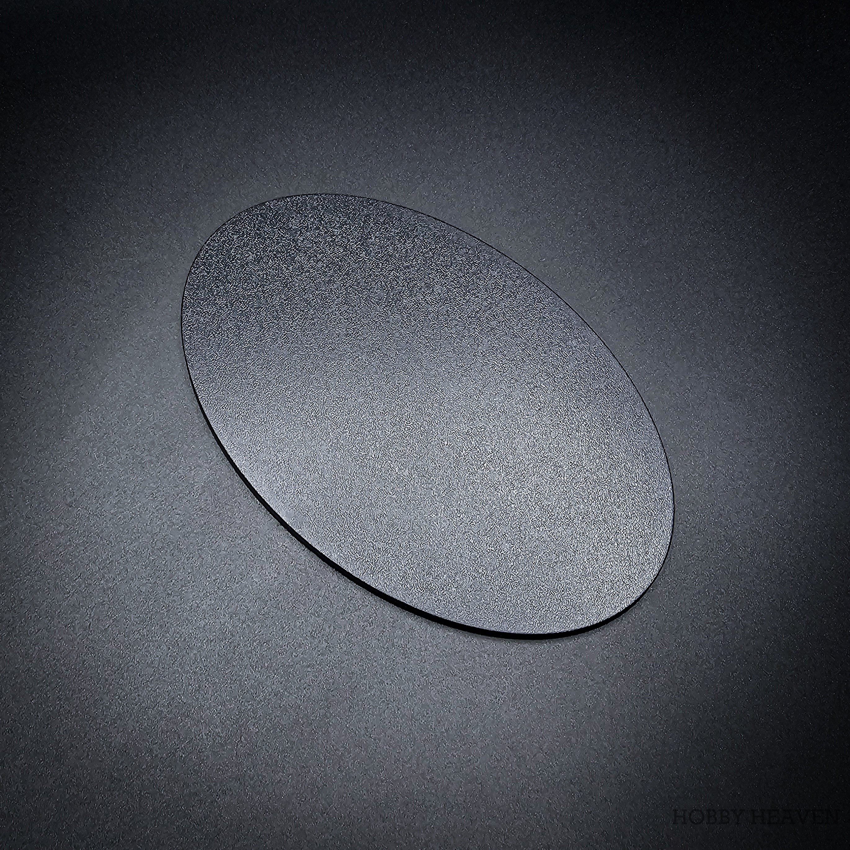 Base 170x105mm Oval Plain Plastic Bases