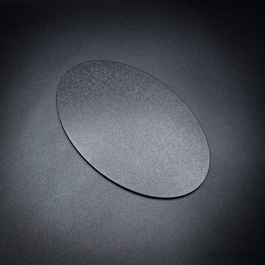 Base 170x105mm Oval Plain Plastic Bases