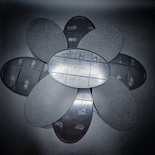 Base 170x105mm Oval Plain Plastic Bases