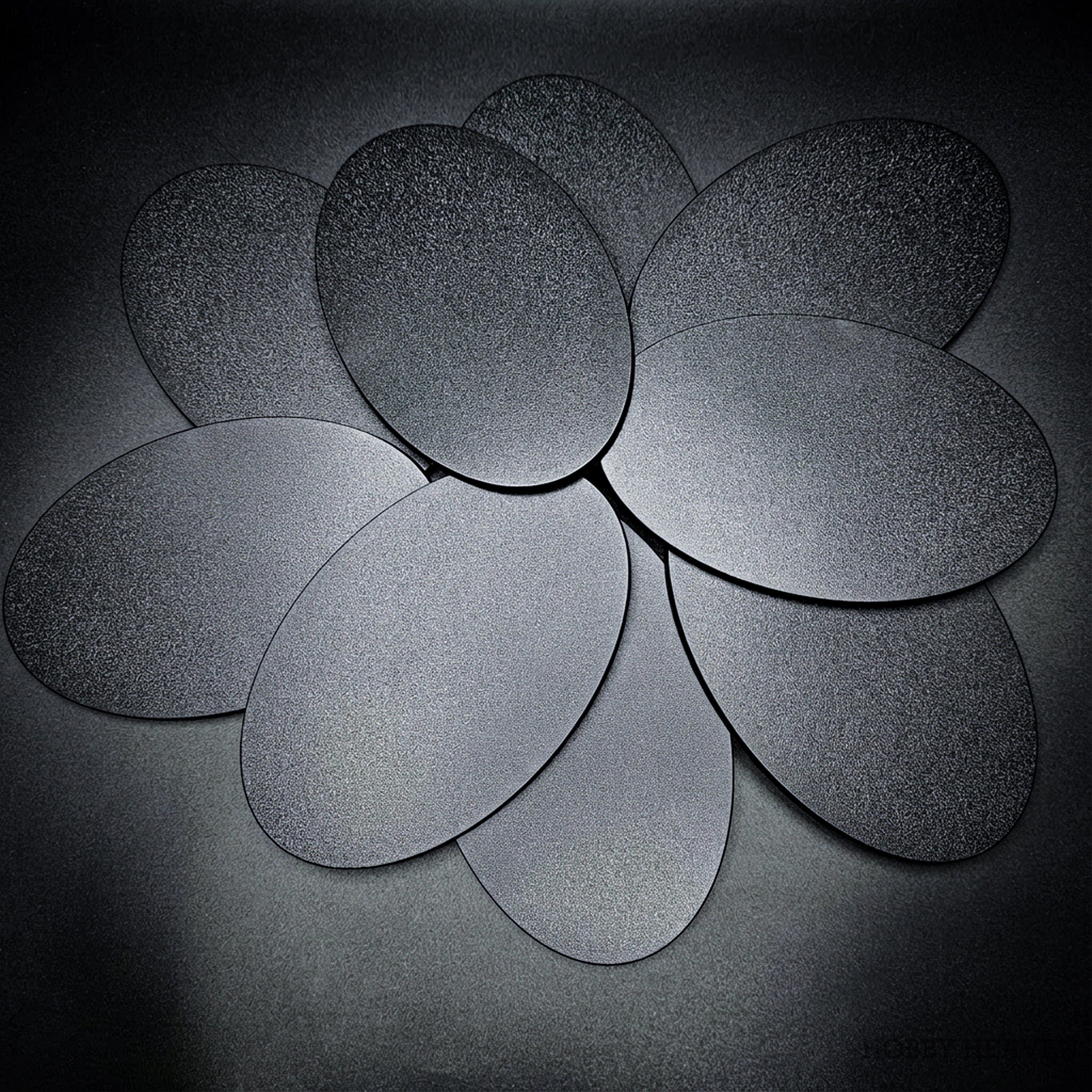 Base 170x105mm Oval Plain Plastic Bases