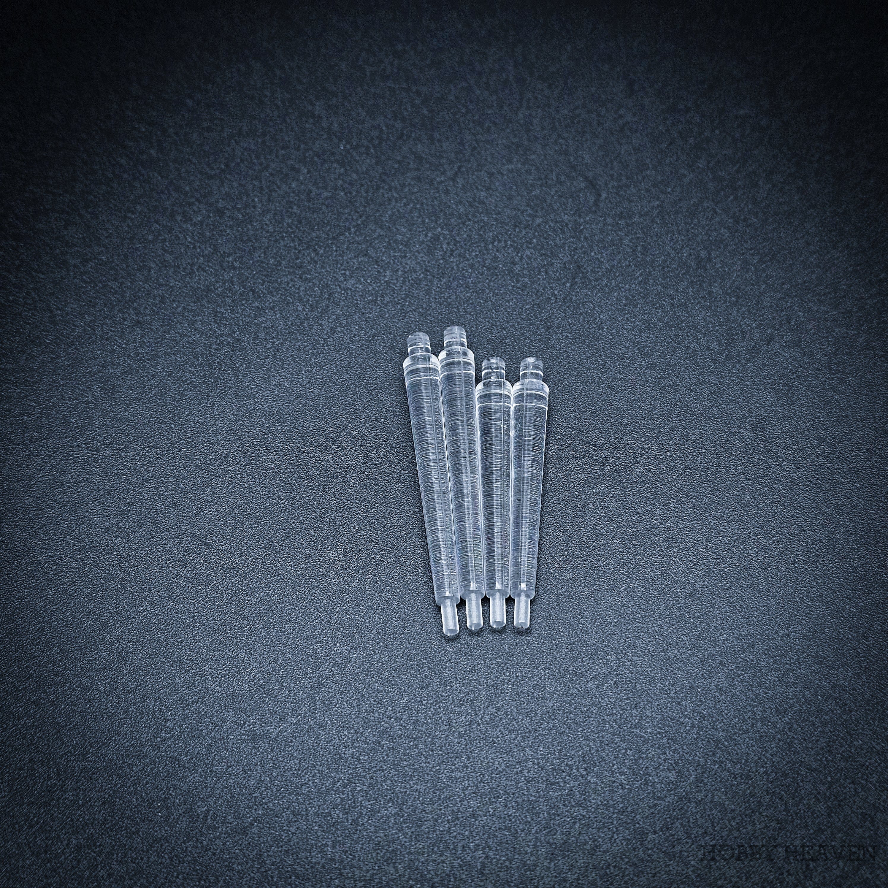 Base 60mm Round Flying Bases – Clear Plastic Stands for Sci-Fi & Fantasy Wargaming Miniatures