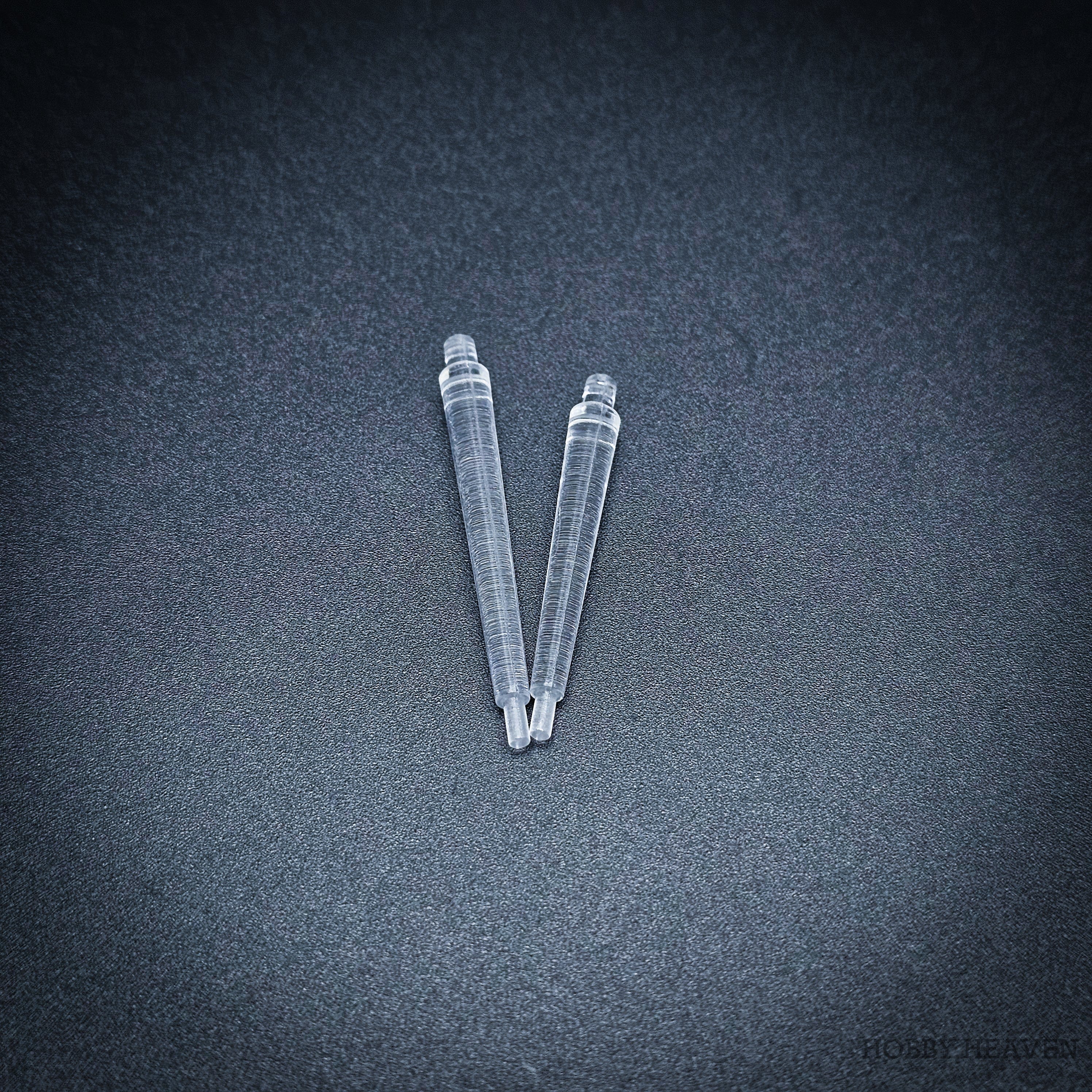 Base 60mm Round Flying Bases – Clear Plastic Stands for Sci-Fi & Fantasy Wargaming Miniatures